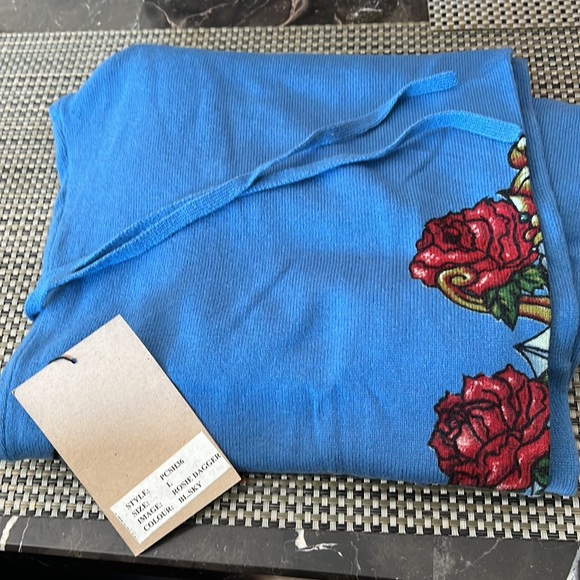 RAW7 Pale blue cashmere sweats Ladies L - Picture 7 of 7